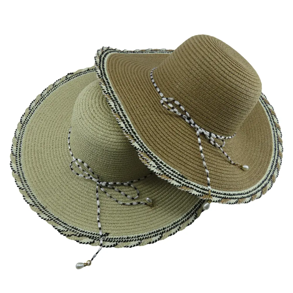 کلاه ت گرد ساحلی گلدار