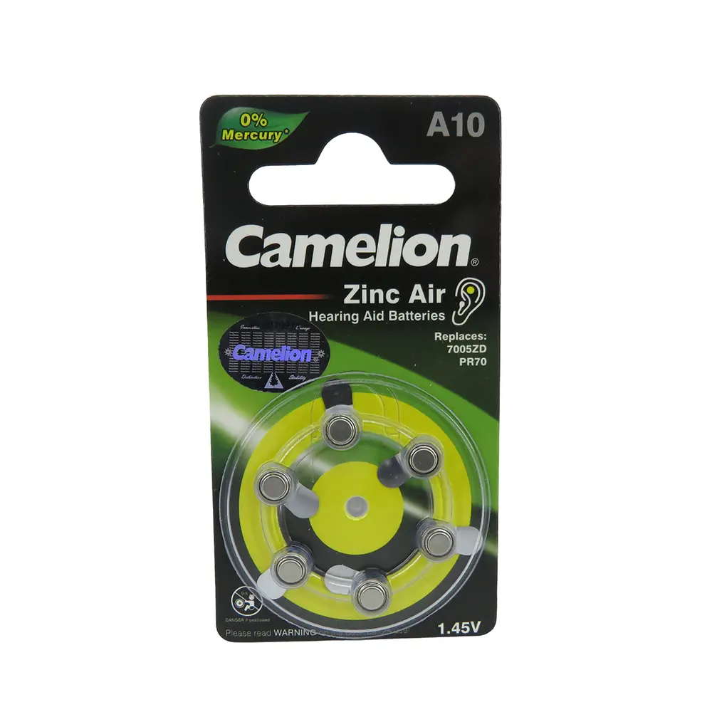 باتری سمعک 10 CAMELION