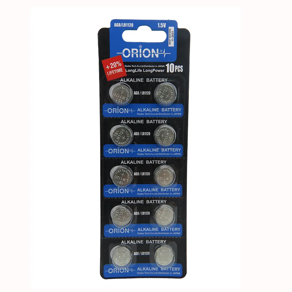 باتری جی8     ORION