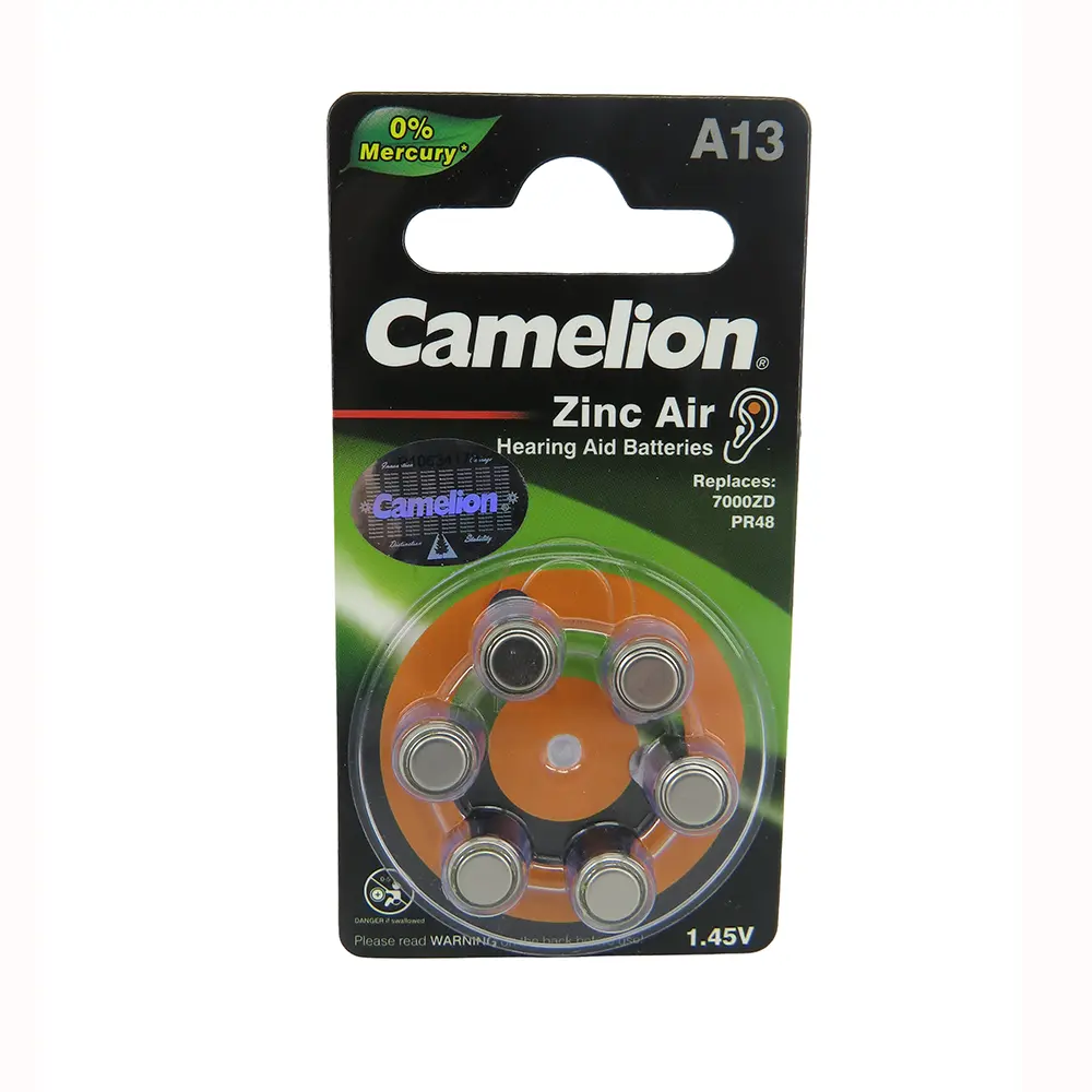 باتری سمعک 13 CAMELION