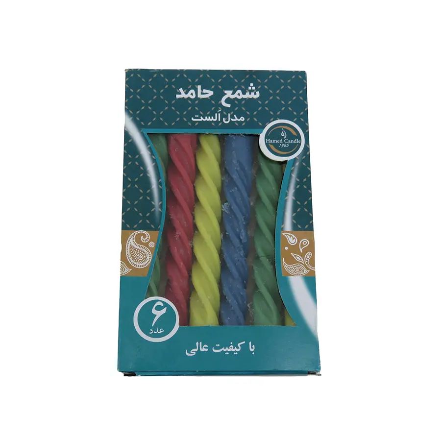 شمع الست 12بسته ای