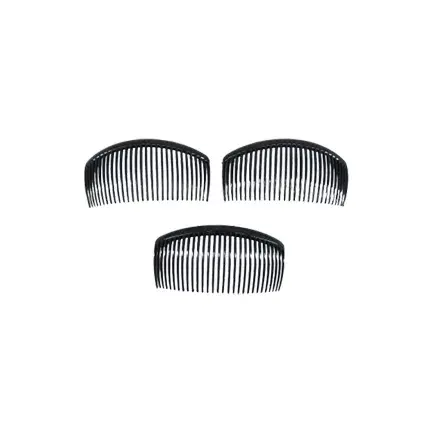 شانه زلفی جعبه ای مشکی کوچک