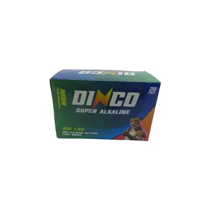 باتری دینکو الکالاین نیم قلم