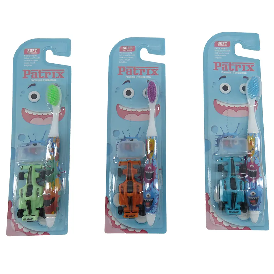 مسواک بچگانه جايزه دار