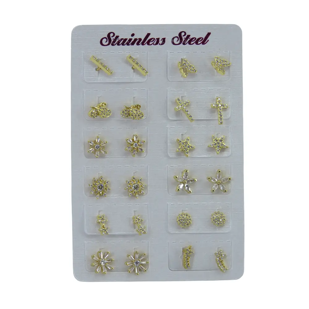 پیرسینگ 24عددی نگین دار