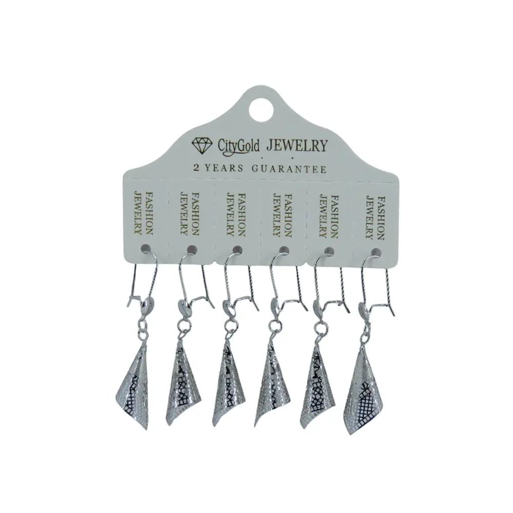 گوشواره 3جفتی قیفی