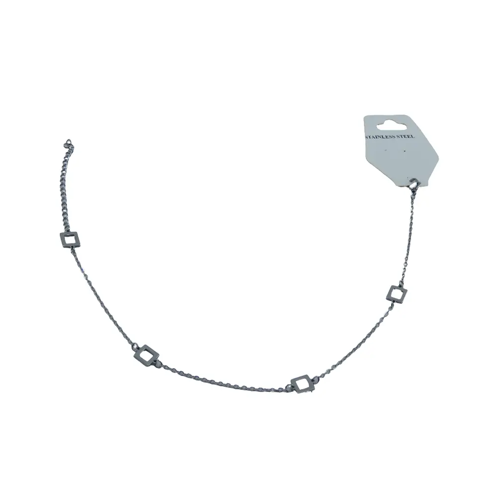 پابندSteelنقره ای