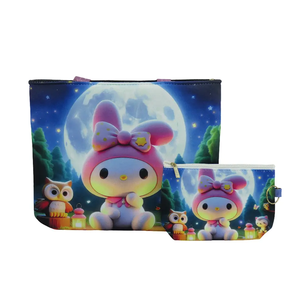 ساک دخترانه 2تکه مخمل