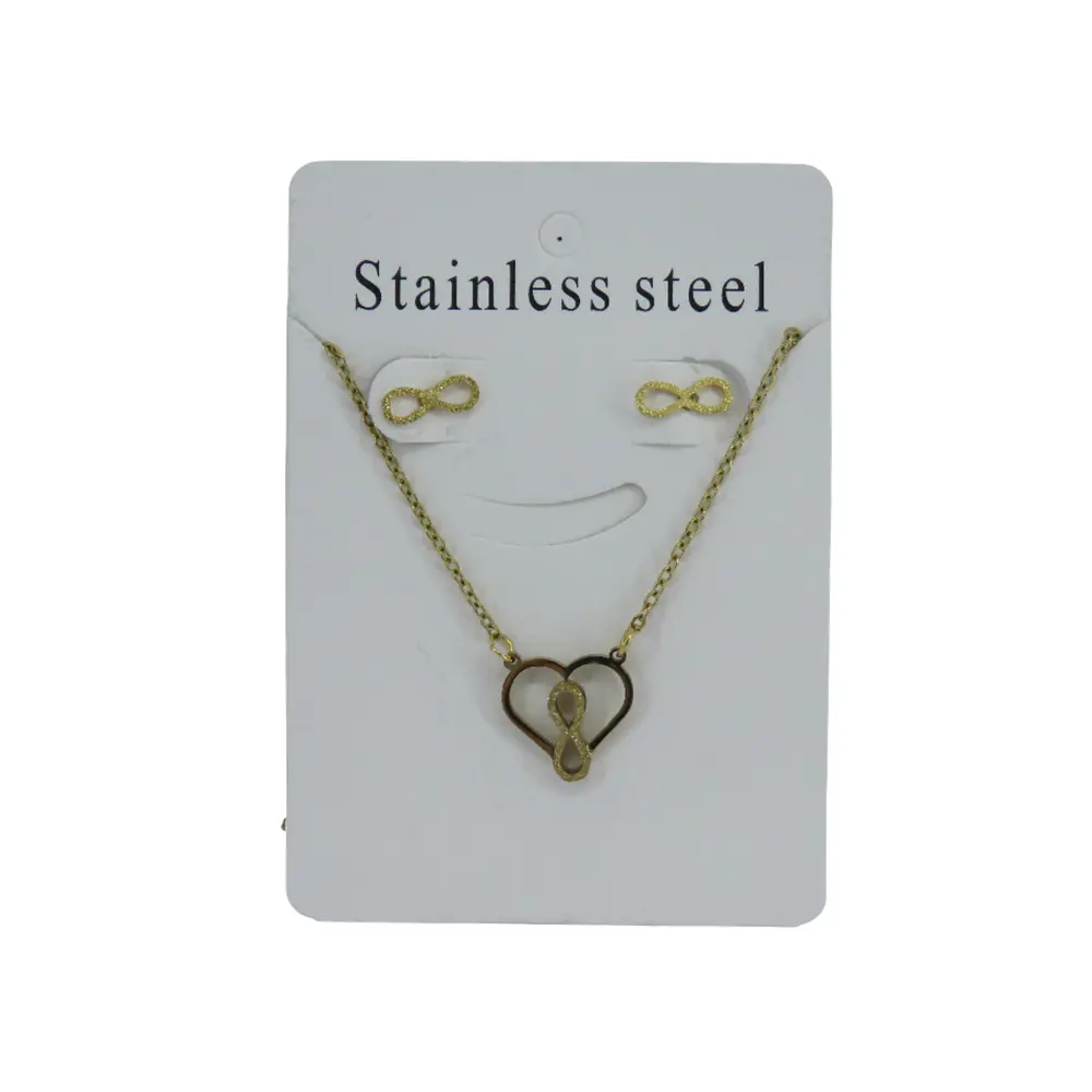 نیم ست شنی طلاییSTEEL پرکار