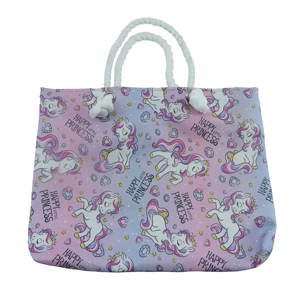 کیف فانتزی دسته دار دخترانه6عددی