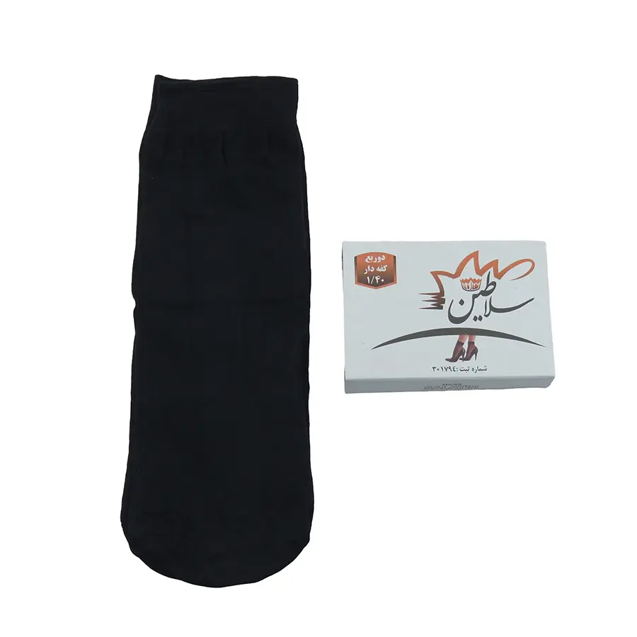 جوراب زنانه1/40   6عددی