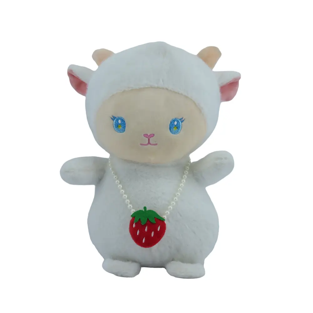 عروسک گوسفند توت فرنگی